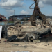 Destruyen 15 blindados de la mafia en Matamoros.