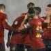 España arrasa con una goleada en Georgia