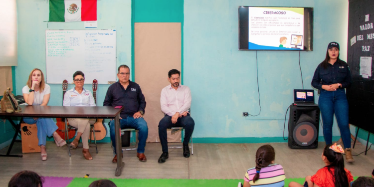 Imparten PGJ y DIF platicas de prevención contra ciber delitos