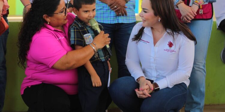 Entrega Carmen Lilia Canturosas obra de infraestructura al sur de la ciudad