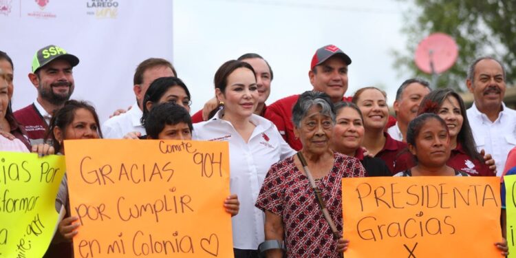 Entrega alcaldesa Carmen Lilia Canturosas obras de transformación