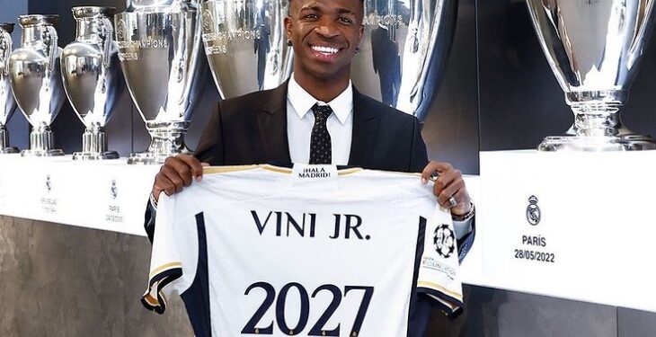Vinicius Jr. extiende su contrato con el Real Madrid