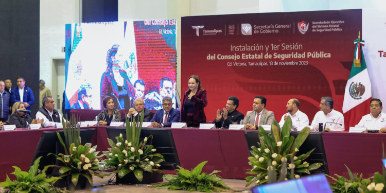Encabeza gobernador consejo estatal de seguridad pública; destaca Nuevo Laredo por su buena percepción en materia de seguridad