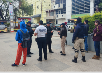 Hallan presunto artefacto explosivo cerca de Palacio de Gobierno