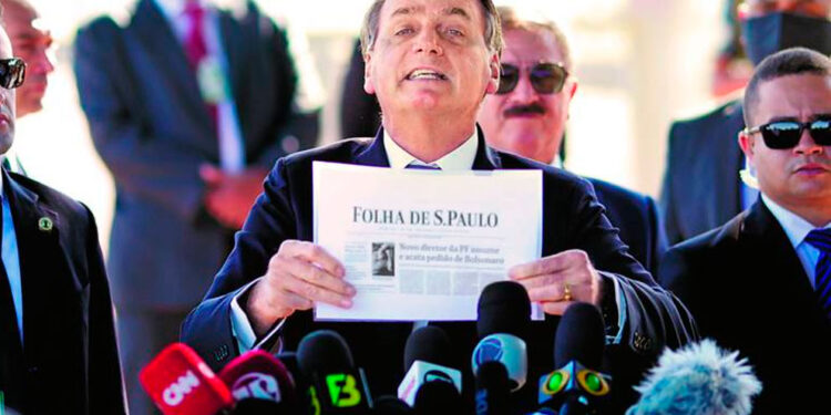 Prensa en Brasil vuelve a la normalidad tras la etapa de ‘violencia’ de Bolsonaro