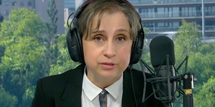 Carmen Aristegui afirma que nunca se sentirá segura después del «Caso Pegasus»