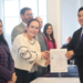Encabeza Carmen Lilia Canturosas entrega de títulos universitarios a estudiantes beneficiados con beca UNE