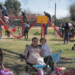 Abarrotan familias neolaredenses el renovado parque viveros en fin de semana