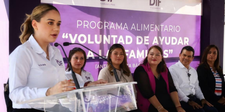 Entrega DIF Victoria apoyos alimentarios y aparatos funcionales