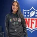 Diana Flores, orgullosa de representar a las mujeres latinas en la NFL