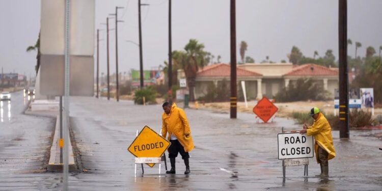 California en alerta por fuerte tormenta: Evacuaciones