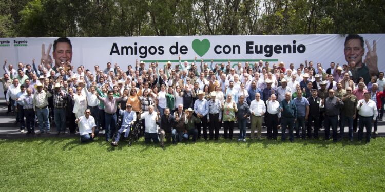 Impresionante apoyo priísta a Geño