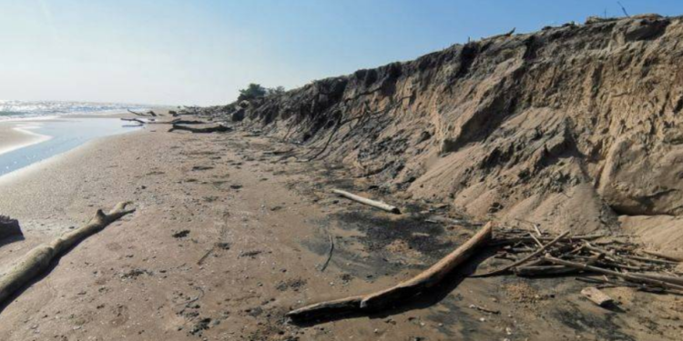 Alertan sobre riesgo de inundaciones en el sur por erosión del litoral playero