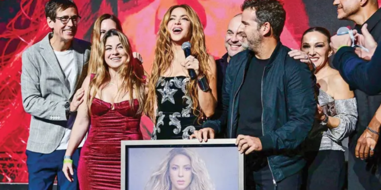Shakira sigue facturando; la colombiana está cosechando múltiples éxitos