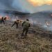 Sigue la lucha contra los incendios en Veracruz: Múltiples frentes activos en diversos municipios