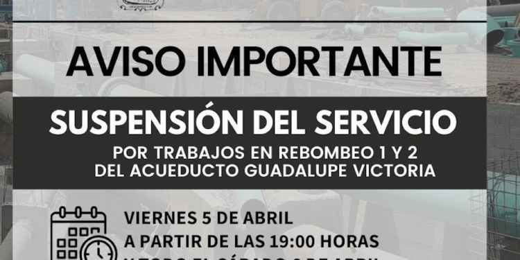 Prepárese: ¡No habrá agua en Victoria durante dos días!