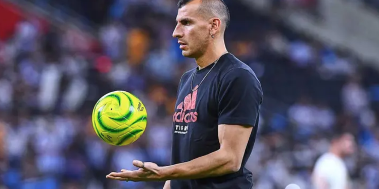 Nahuel es captado molestando con laser a jugadores de rayados