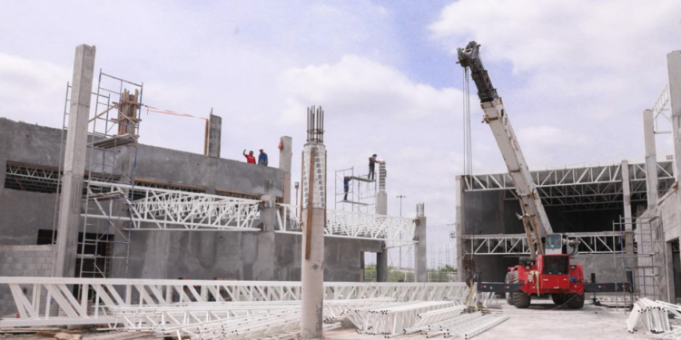 Construcción de la Infoteca Municipal registra avance de 50%