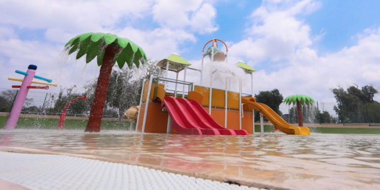 Lista la alberca Camécuaro y la Nueva Era Acuática para niños