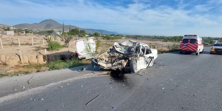 Muere en trágico choque