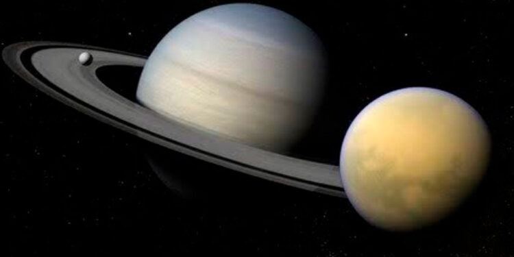 NASA confirma misión a las lunas de Saturno para 2028