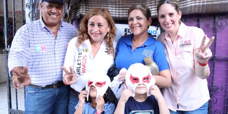 Juntos somos Ley, vamos a ganar: Ale Cárdenas