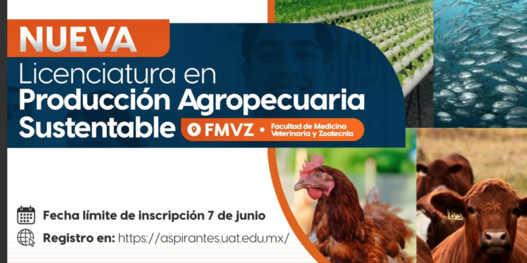 Ofrece la UAT nueva carrera de Producción Agropecuaria Sustentable