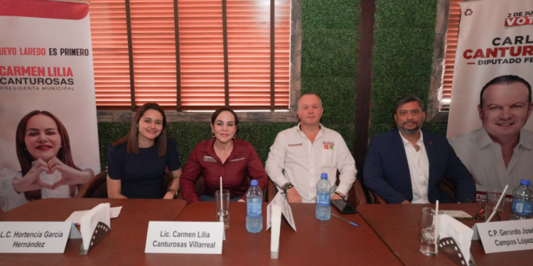 Impulsará Carmen Lilia Canturosas desarrollo de Nuevo Laredo de la mano con Colegio de Contadores Públicos