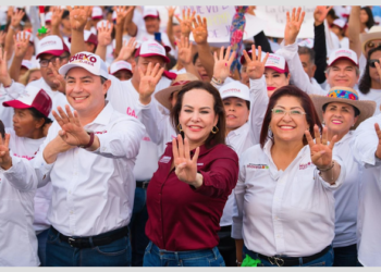 Convoca Carmen Lilia Canturosas a seguir con la transformación y votar por Morena