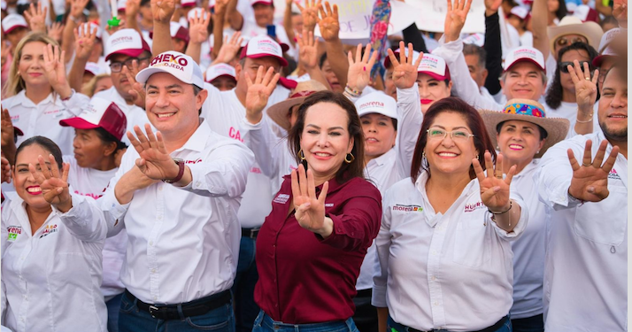 Convoca Carmen Lilia Canturosas a seguir con la transformación y votar por Morena
