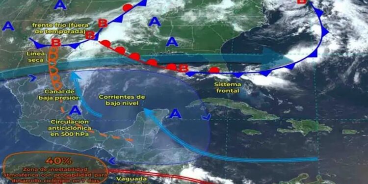 Aumenta probabilidad de formación de ‘Aletta’, primer ciclón tropical en el Pacífico