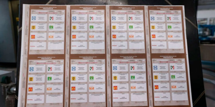 INE reimprime 2 mil boletas electorales tras robo