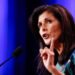 Nikki Haley visita Israel y escribe en un proyectil: ‘Acaben con ellos’