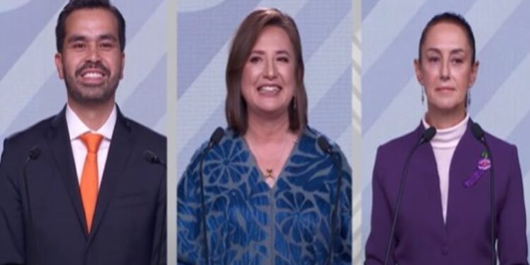 Resumen del tercer debate entre Sheinbaum, Gálvez y Máynez