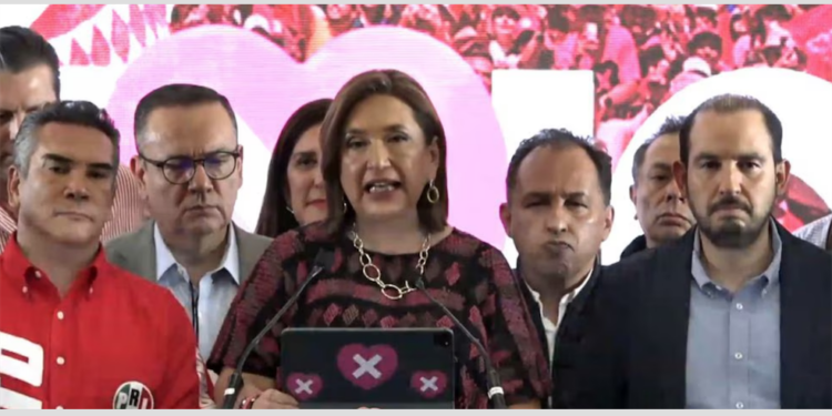«Esto no termina aquí»; Xóchitl anuncia impugnaciones.