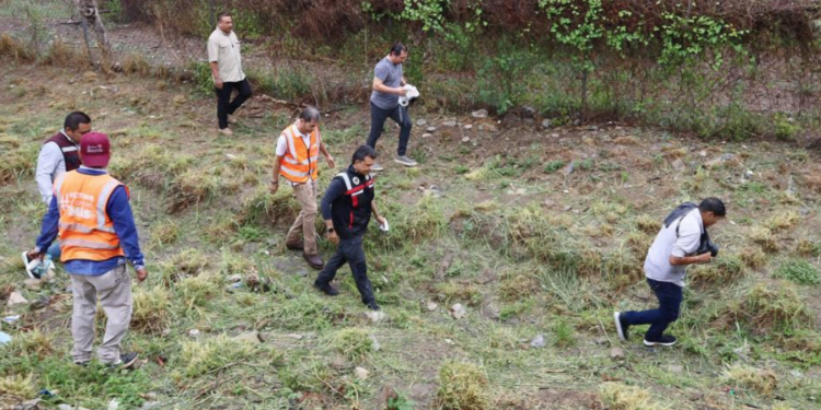 Encabeza alcalde supervisión de drenes del norponiente de la ciudad