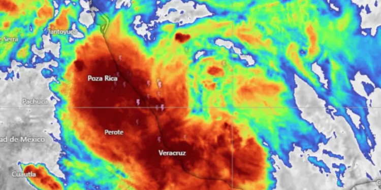 Se forma otra depresión tropical en el Golfo de México; podría convertirse en tormenta