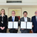 La UAT y Woodside Petróleo México celebran convenio de colaboración académica y científica.