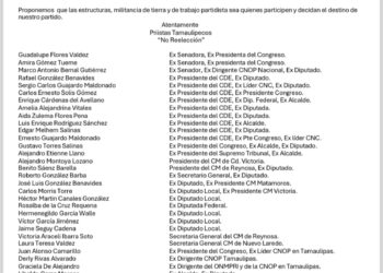Priistas tamaulipecos advierten rechazo total a reelección de “Alito”