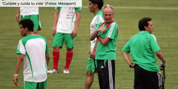 ¿Un adiós? Sven-Goran Eriksson conmueve: «cuídate y cuida tu vida»