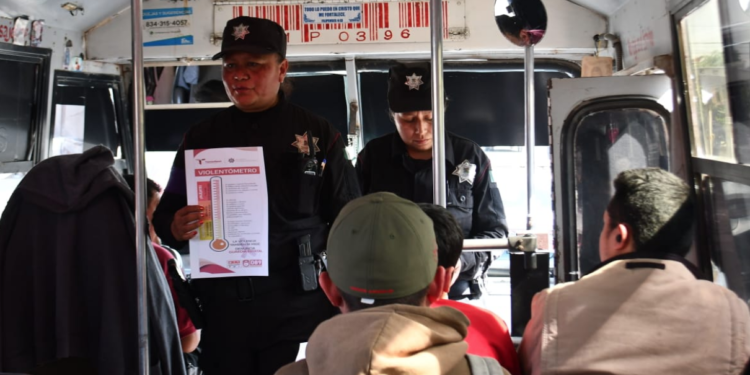 Realiza Guardia Estatal de Género operativo Ruta Segura en zona centro de Tampico