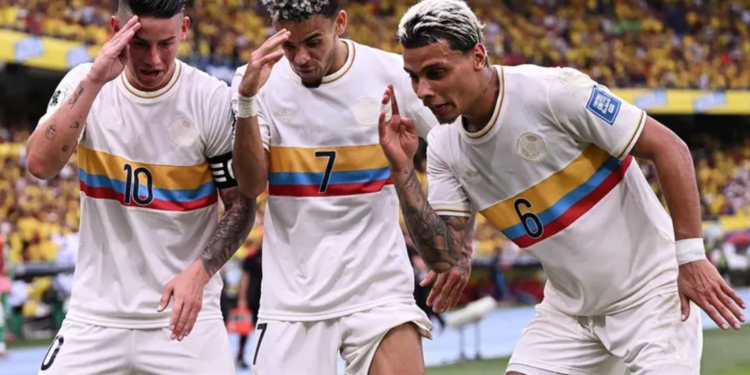 Colombia «baila» 4 a 0 a Chile