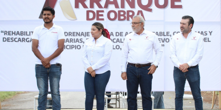 Gobierno de Américo cumple con el municipio de Abasolo.