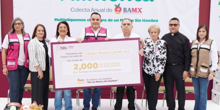 Se unen gobierno municipal y sistema DIF a «Campaña Alimenta» con tres toneladas de ayuda