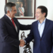 Américo Villarreal y Mario Delgado van juntos por más educación para Tamaulipas