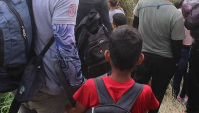 Hay 460 niños migrantes varados en la frontera de Tamaulipas