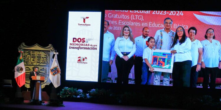Destaca Américo impulso a la educación y los apoyos a estudiantes con menos recursos