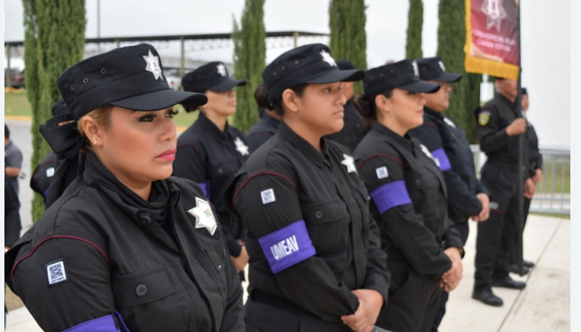 Más de la mitad de elementos de la Guardia Estatal, son mujeres.