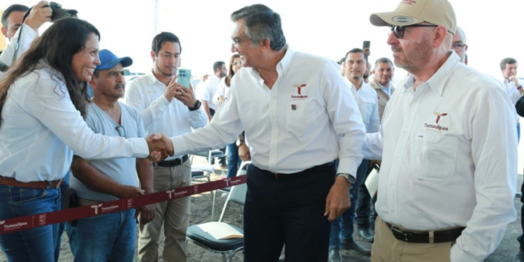 Inicia Américo construcción de planta potabilizadora para Victoria