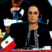 Sheinbaum propone al G_20 invertir 1%  del gasto militar en reforestación